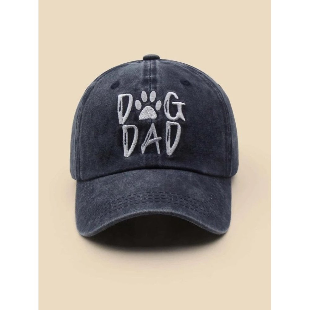 Dog Dad hat blue/greyish